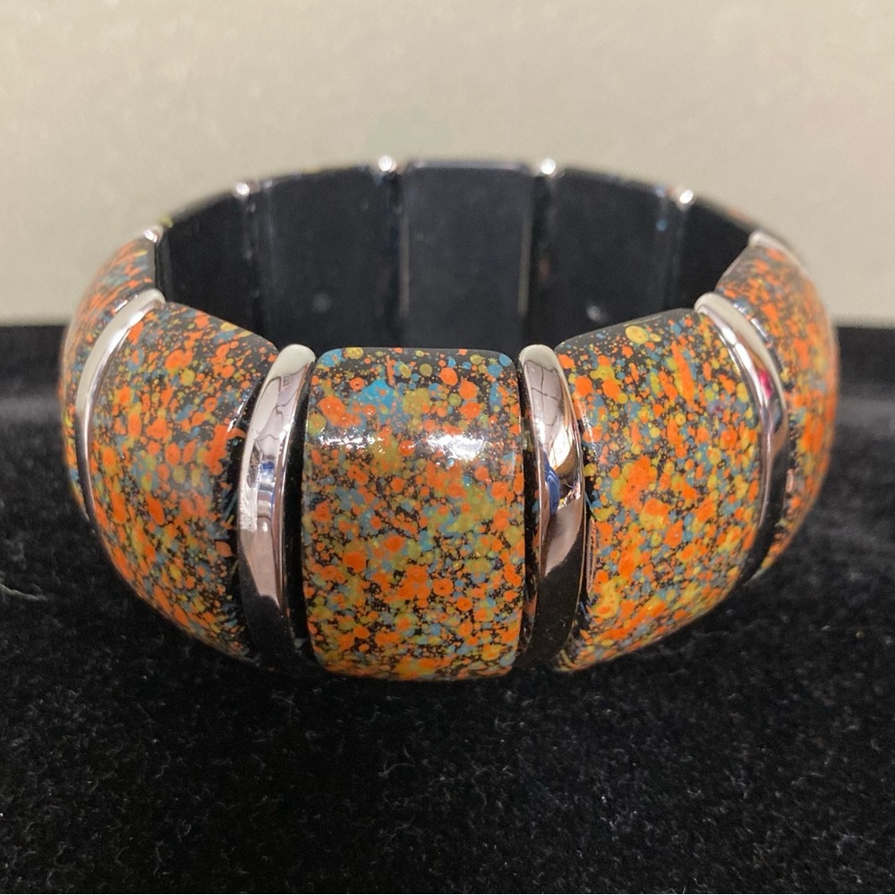 $1 Designs Fashion Jewelry Colors of Fall Stretch Bracelet (BUNDLE ONLY)